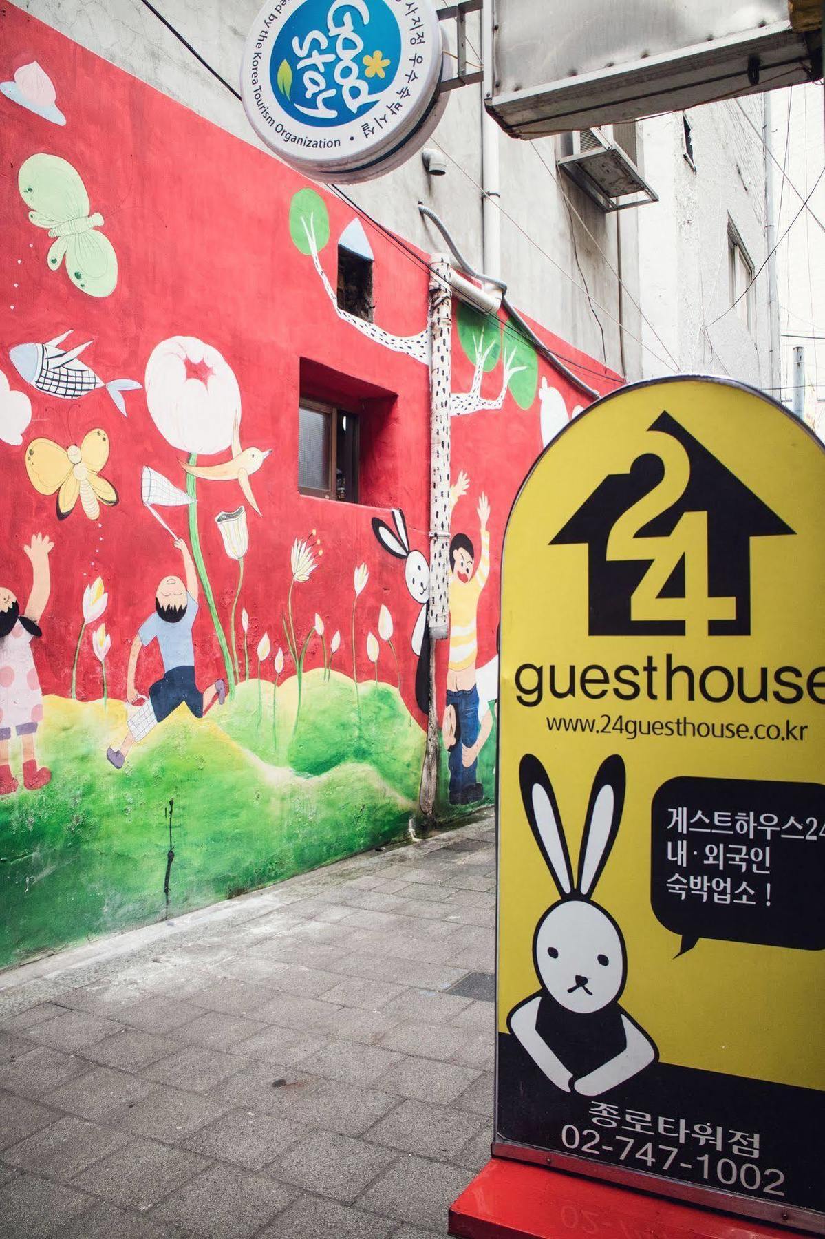 24 Guesthouse Jongno Tower Soul Exteriér fotografie